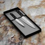 Tojiro Basic TBS-210 Kitchen Knife Set - VG10 Laminated Steel » Dulotec.com