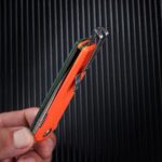 SRM 408L-GX Folding Knife - G10 handle and 14C28N steel » Dulotec.com