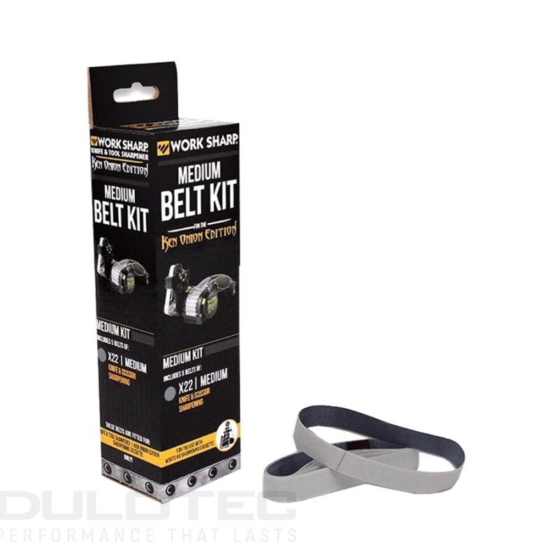 X22 Replacement Belts with Medium Grit for the Work Sharp Ken Onion Edition Electric Sharpener » Dulotec.com