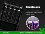 Vapcell S4 Plus Charger » Dulotec.com