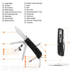 Ruike LD42-B Multi-Tool with Knife » Dulotec.com