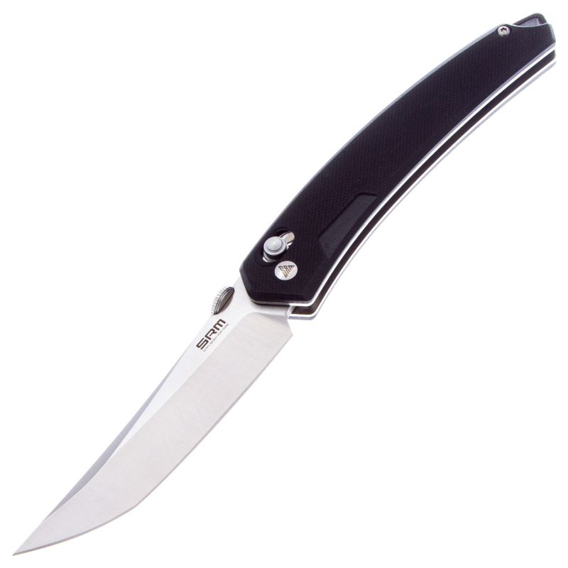 SRM 9211-GB2 Folding Knife - G10 handle and 8Cr13MoV steel » Dulotec.com