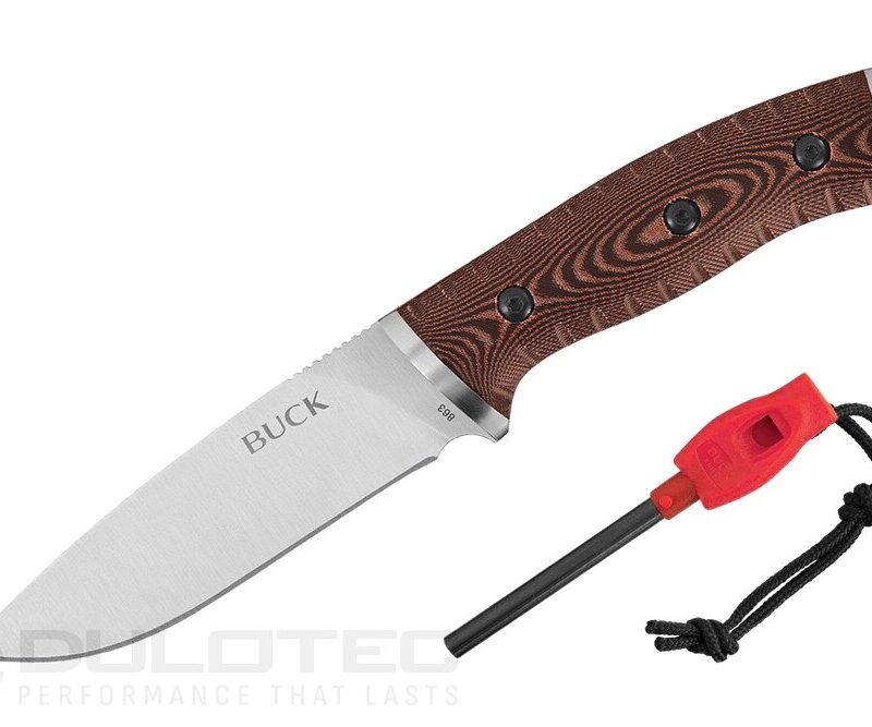 Buck SELKIRK 863BRS Fixed-Blade Knife with Magnesium Lighter » Dulotec.com
