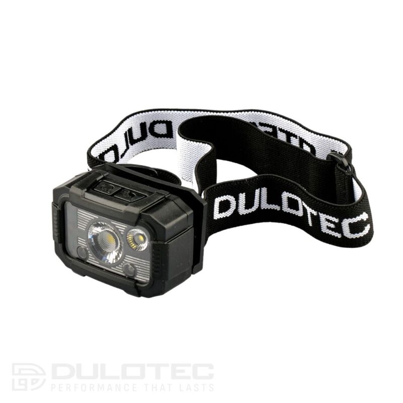 Dulotec BH3R Headlamp - Black with a built-in 1500mAh battery and touch controls » Dulotec.com