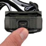 Dulotec BH3R Headlamp - Black with a built-in 1500mAh battery and touch controls » Dulotec.com