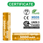 Vapcell 18650 U30 3000mAh 30A Ultra-High-Discharge Battery » Dulotec.com