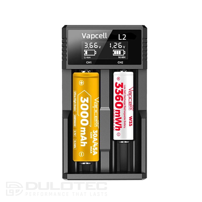 Vapcell L2 Charger » Dulotec.com