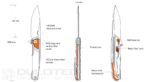 Ruike P875-SZ Folding Knife, 14C28N Stainless Steel » Dulotec.com