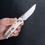SRM 255L-GT Folding Knife - G10 handle and 10Cr15MoV steel » Dulotec.com