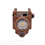 Dulotec G3 Brown Pistol Flashlight – Under-barrel with Green Laser Designator » Dulotec.com