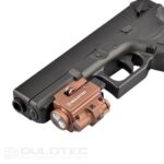 Dulotec G3 Brown Pistol Flashlight – Under-barrel with Green Laser Designator » Dulotec.com
