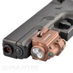 Dulotec G3 Brown Pistol Flashlight – Under-barrel with Green Laser Designator » Dulotec.com