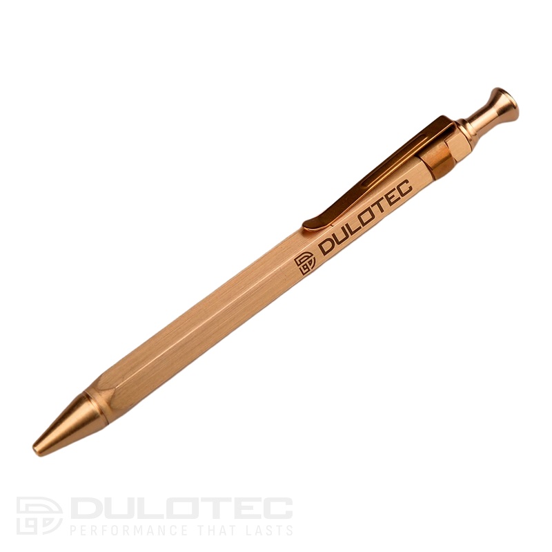 Dulotec Pen - Solid Brass » Dulotec.com