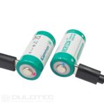 Keeppower RCR123A 1000mAh Battery with Protection and USB-C Charging » Dulotec.com