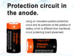 Vapcell 16340 P1609A 950mAh 3A Battery » Dulotec.com