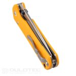 Dulotec K266 Folding Knife - YL Handle Made of G10 and D2 Steel » Dulotec.com