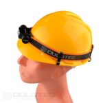 Powerful Dulotec H2 headlamp + 3400 mAh battery, with white and red light » Dulotec.com