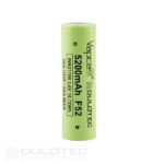 Vapcell 21700 F52 5200mAh 15A Battery » Dulotec.com