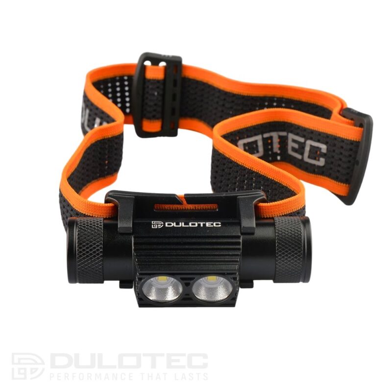 Powerful Dulotec H1 Headlamp + 3000 mAh Battery, White Light » Dulotec.com