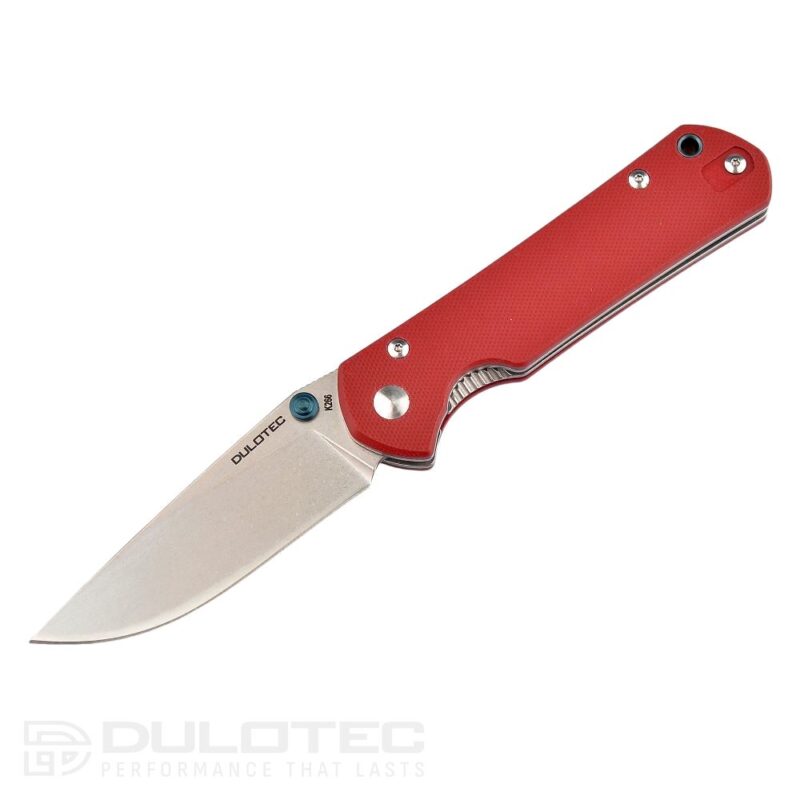 Dulotec K266 Folding Knife - RD Handle Made of G10 and D2 Steel » Dulotec.com