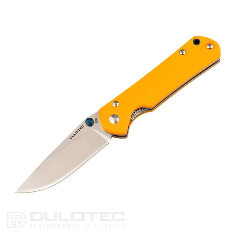 Dulotec K266 Folding Knife - YL Handle Made of G10 and D2 Steel » Dulotec.com