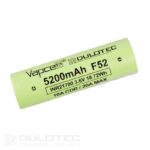 Vapcell 21700 F52 5200mAh 15A Battery » Dulotec.com