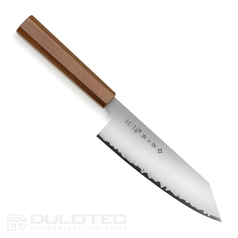 Tojiro REPPU Kiritsuke Bunka 170 mm Kitchen Knife FD-1361 - SG2 laminate - teak handle » Dulotec.com