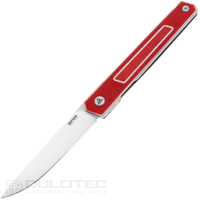 SRM 125L-GR Folding Knife - G10 handle and Sandvik 12C27 steel » Dulotec.com