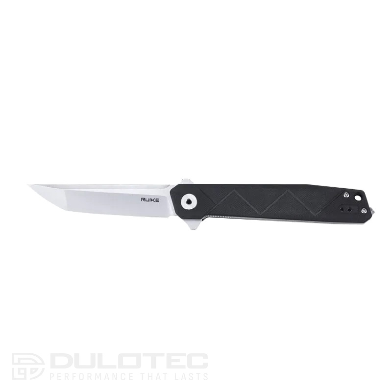 Ruike P127-B Folding Knife - Black 14C28N Stainless Steel » Dulotec.com