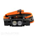 Powerful Dulotec H2 V2.0 headlamp + 3000 mAh battery, with white and red light » Dulotec.com