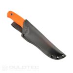Linder Super Edge 2 Fixed-Blade Knife - Orange Handle » Dulotec.com