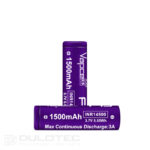 Vapcell 14500 F15 1500mAh 3A Battery » Dulotec.com