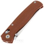 SRM 255L-MN Folding Knife - Micarta handle and 10Cr15MoV steel » Dulotec.com