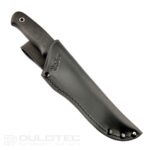 Linder Super Edge 2 Fixed-Blade Knife - Black Handle » Dulotec.com
