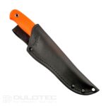 Linder Drugar Super Edge 6 Fixed-Blade Knife - Orange Handle » Dulotec.com