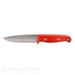 Joe Vogel Evolution Linder Wanger Fixed-Blade Knife — Orange Handle » Dulotec.com