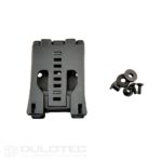 Kydex sheath for the Linder Super Edge 5 knife with Multi-Lock belt adapter » Dulotec.com