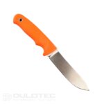 Linder Super Edge 2 Fixed-Blade Knife - Orange Handle » Dulotec.com