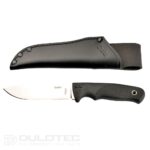 Linder Super Edge 2 Fixed-Blade Knife - Black Handle » Dulotec.com