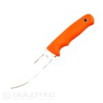 Linder Drugar Super Edge 6 Fixed-Blade Knife - Orange Handle » Dulotec.com