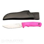 Linder Drugar Super Edge 6 Fixed-Blade Knife - Pink Handle » Dulotec.com