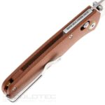 SRM 255L-MN Folding Knife - Micarta handle and 10Cr15MoV steel » Dulotec.com