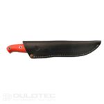 Joe Vogel Evolution Linder Wanger Fixed-Blade Knife — Orange Handle » Dulotec.com