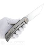 SRM 1411-TZ Folding Knife - Titanium Handle and 154CM Steel » Dulotec.com
