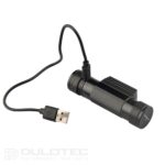 Powerful Dulotec H2 V2.0 headlamp + 3000 mAh battery, with white and red light » Dulotec.com