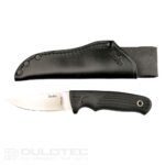Linder Super Edge 1 Fixed-Blade Knife - Black Handle » Dulotec.com