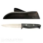 Joe Vogel Evolution Linder Wanger Fixed-Blade Knife - Black Handle » Dulotec.com