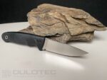Linder Super Edge 1 Fixed-Blade Knife - Black Handle » Dulotec.com
