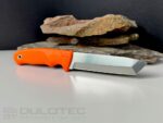 Linder Worker Super Edge 8 Fixed-Blade Knife - Orange Handle » Dulotec.com