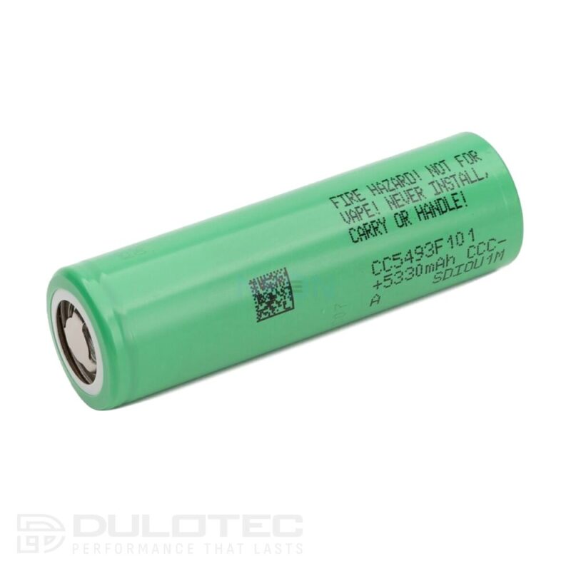 Samsung 21700 58E 5330mAh 10.7A Battery » Dulotec.com